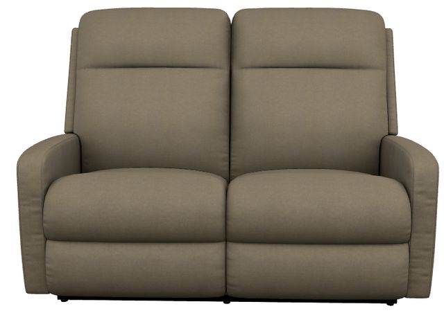 La-Z-Boy® Finley Driftwood Power Reclining Loveseat with Headrest-1