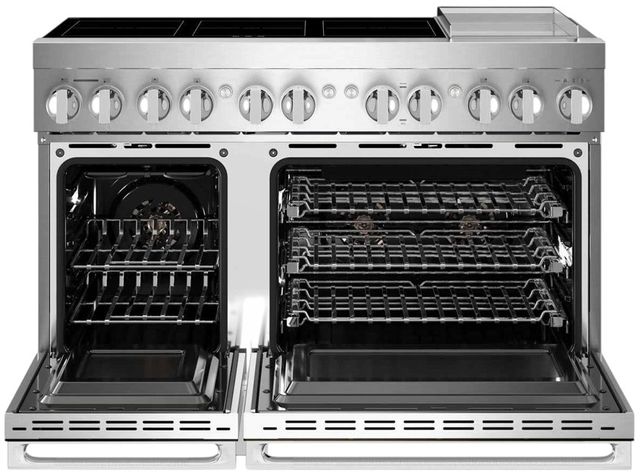 JennAir® Noir 48" Stainless Steel Pro Style Induction Range -1