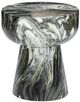 Classic Home Merz Green Concrete/Fiber Glass Outdoor Stool-3