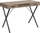 Monarch Specialties Inc. Black Metal/Dark Taupe Computer Desk-0