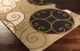 Surya Athena Khaki/Black 5'x8' Area Rug-1