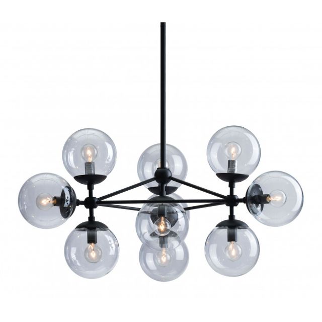 Zuo® Modern Belfast Black Ceiling Lamp-0