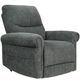 Signature Design by Ashley® Aureta Charcoal Power Lift Recliner-0