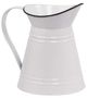 A & B Home White Classic Vintage Planter with Handle-0