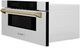 ZLINE Autograph Edition 1.2 Cu. Ft. Stainless Steel Microwave Drawer -2