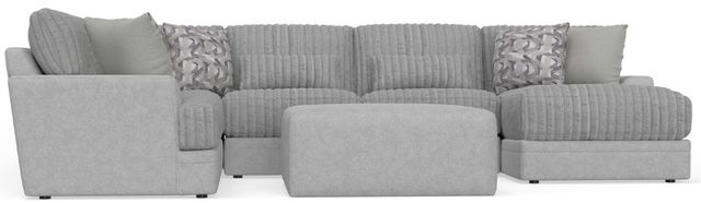 Jackson Furniture Titan 4-Piece Moonstruck Right Side Facing U-Shape Chaise Sectional-3