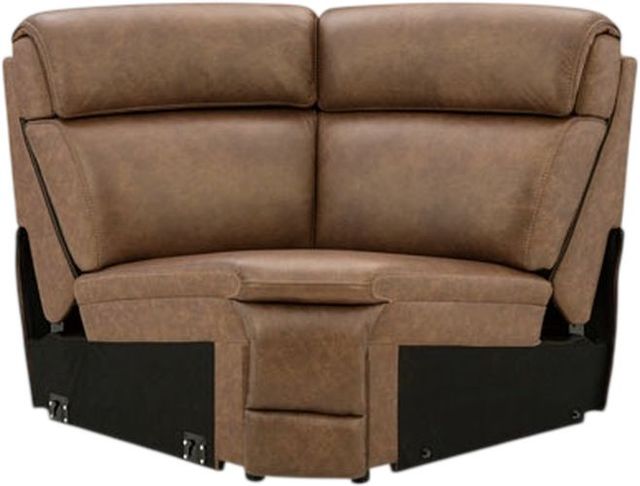 Signature Design by Ashley® Crowell 5-Piece Saddle Power Reclining Sectional-4