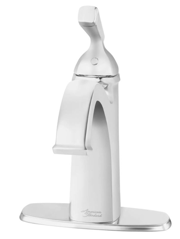 American Standard Edgemere® Polished Chrome Single Hole Single-Handle Bathroom Faucet with Lever Handle-4