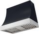 AGA Marquee 36" Black Wall Mounted Range Hood with Polished Chrome Trim-0