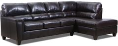 Lane® Furniture 2038 Montego Soft Touch Bark 2 Piece Sectional Set
