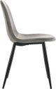 Elements International Isadora Light Grey Side Chair-1