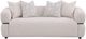Coaster® Jeanette 84" Beige Upholstered Round Arm Sofa-1
