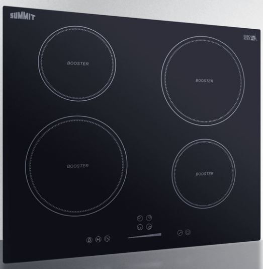Summit® 24" Black Induction Cooktop-2