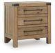 Signature Design by Ashley® Ridgester Light Brown Nightstand-0