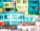 Stylecraft Looking At A Colorful City I Multi-Colored Wall Art-1