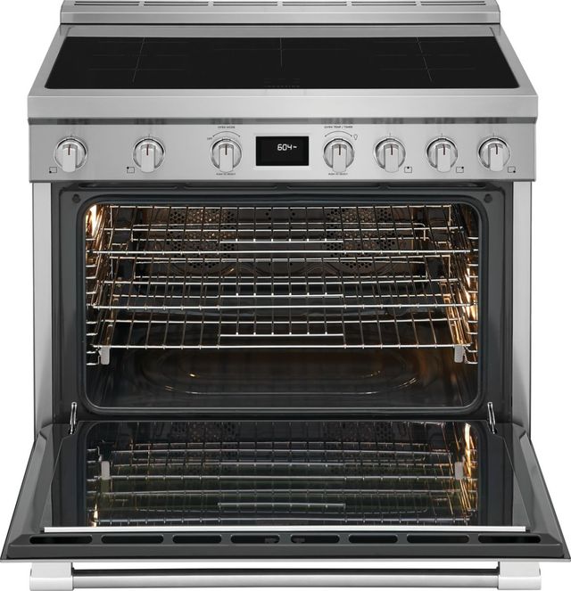 Frigidaire Professional® 36'' Smudge-Proof® Stainless Steel Pro Style Induction Range-1