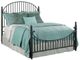 Kincaid Furniture Weatherford-Heather Catlins Black King Metal Bed-0