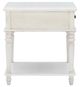 Powell® Pike White Side Table-4