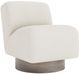 Bernhardt Marley Bernhardt Living White Swivel Chair-0