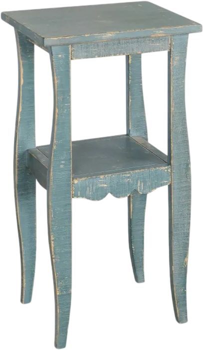Sunny Designs™ Marina Sea Grass End Table with Lower Shelf-0