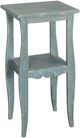 Sunny Designs™ Marina Sea Grass End Table with Lower Shelf-0