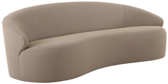 Moe's Home Collection Cove Taupe Plastic/Polyester Outdoor Sofa-0