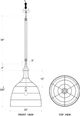 Bramble Customizable Hampton Large Rattan Pendant-2