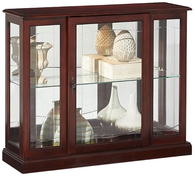 Pulaski™ PFC Curios Cherry Brown Console-1