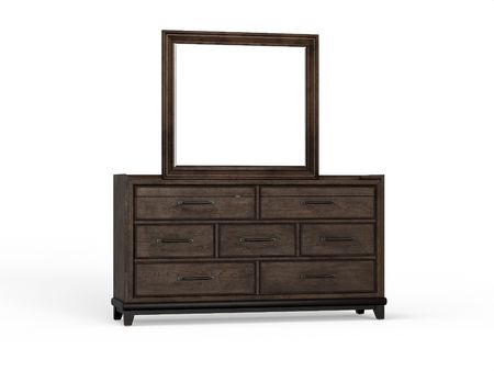 Oakwood Dresser and Mirror