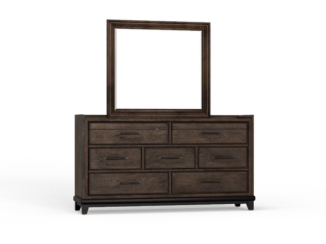 Oakwood Dresser and Mirror-0