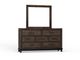 Oakwood Dresser and Mirror-0