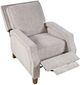 Jofran Inc. York Gray Manual Push Back Recliner-1