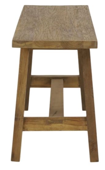 Bramble Rustic Teak Natural Bench-3