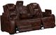 New Classic® Home Furnishings Chester Brown Manual Reclining Sofa-3