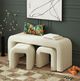 Elements International Seqouia 3-Piece Cream Seating Set-1