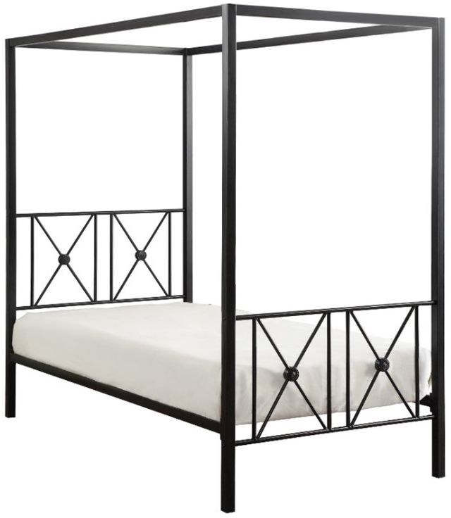 Homelegance® Rapa Black Youth Twin Platform Bed-0