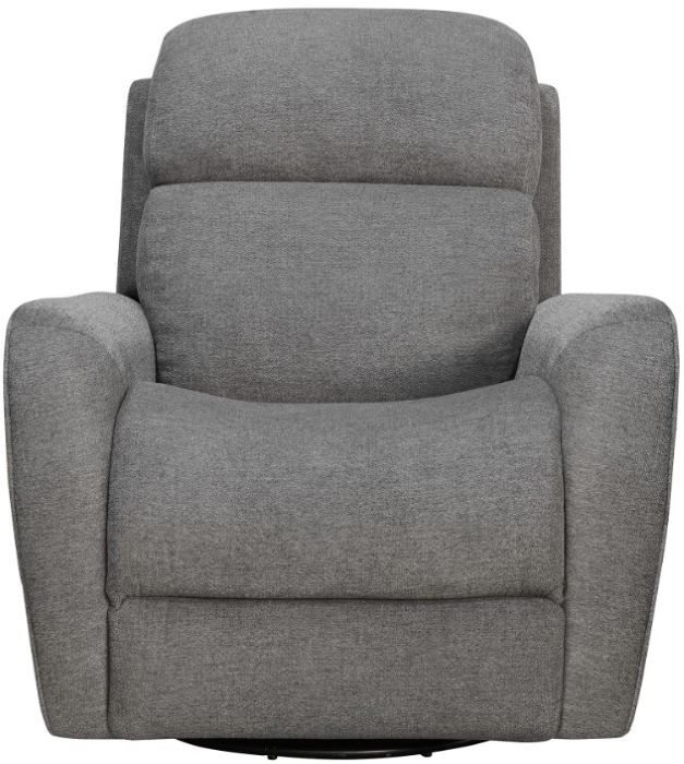 Parker House® Quest Charcoal Swivel Recliner-1