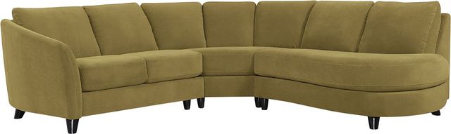 Palliser® Furniture Customizable Alula 3-Piece Right-Arm Facing Bumper Sectional-0