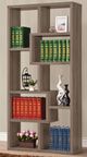 Coaster® Theo Weathered Grey 10-Shelf Bookcase-1