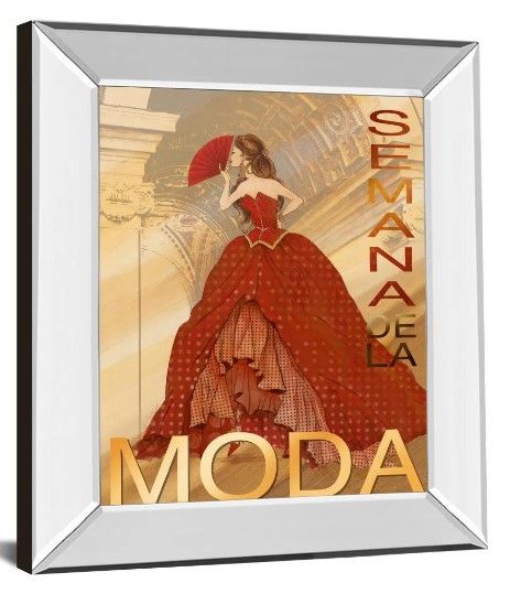 Classy Art Semana De La Moda by Tava Studio Framed Wall Art-1