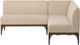 Four Hands Ellington 2-Piece Irving Flax L-Shape Dining Banquette-3