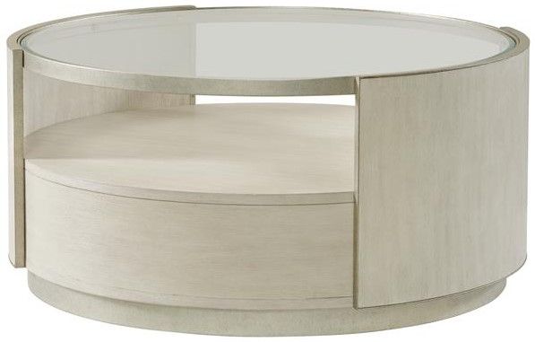 Riverside Furniture Maisie Champagne Round Coffee Table-3