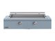 Caliber™ Rockwell Social 48" Bluestone Built-In Liquid Propane Outdoor Griddle with Stainless Steel Hardware-0