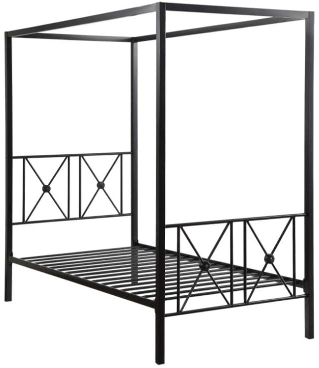 Homelegance® Rapa Black Youth Twin Platform Bed-3