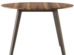 Mazin Furniture Beane 5 Piece Natural Walnut Dining Room Set-3