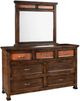 Horizon Home® Copper Canyon 5-Piece Brown Queen Post Bedroom Set-4