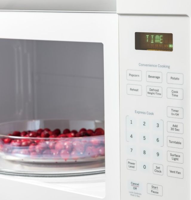 GE® 1.6 Cu. Ft. White Over The Range Microwave-2