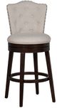 HH2 Home Edenwood Chocolate/Cream Swivel Bar Stool-2