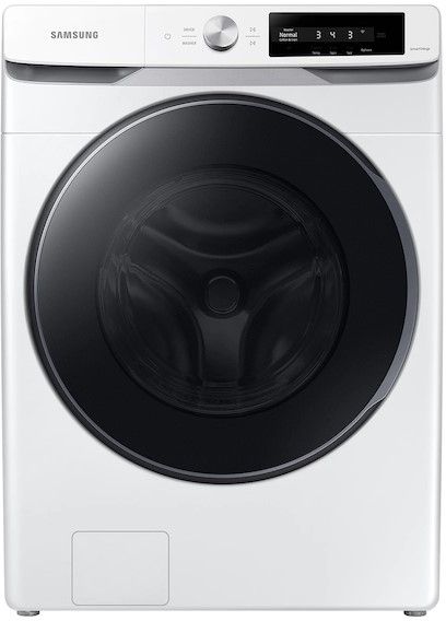 Samsung White Front Load Laundry Pair-1
