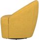 Coaster® Leon Black/Mustard Yellow Swivel Chair -3